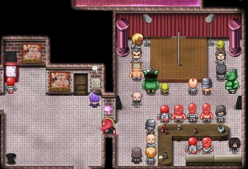 卡琳的监狱_Karryn's Prison 中文界面 玩法截图 2